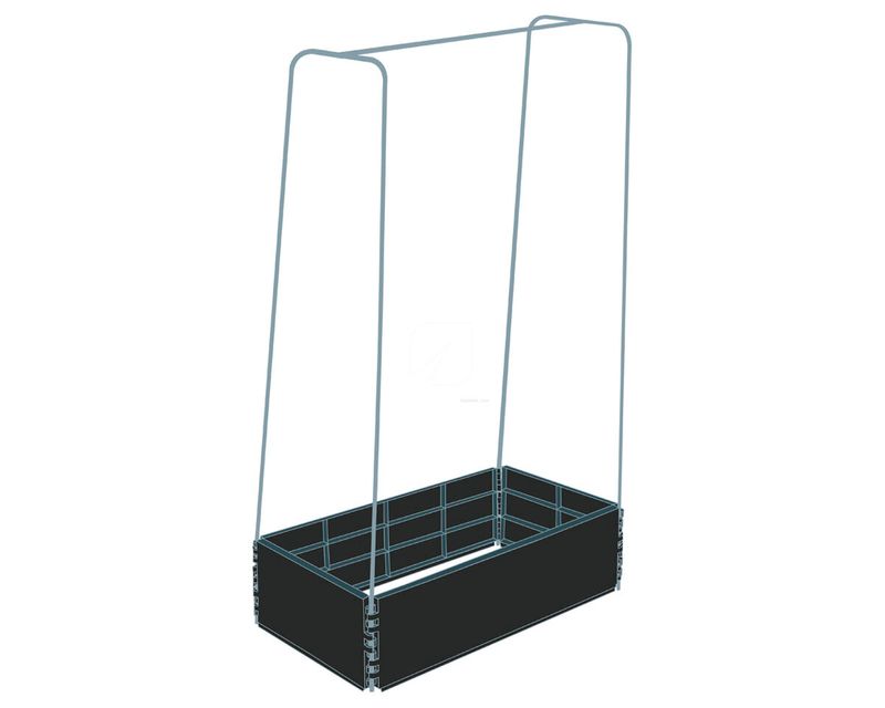 Mini Grow Bed con Struttura Metallica Garland