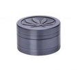 CHAMP GRINDER METAL CON FOGLIA - 40 MM 3 PARTI