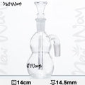 BONG NEW WAYS  DOPPIO FILTRO VETRO