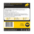 Termoigrometro Digitale Min/Max con Sonda - Mammoth