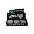 GRINDER CHAMP METAL  COLORFUL LEAVES 60 MM