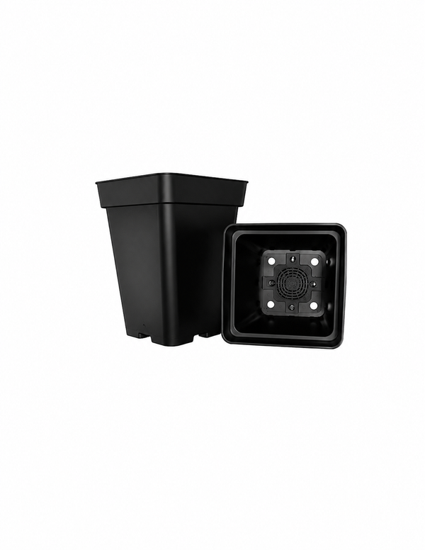 Vaso Plastica 20 L JBQ Nero 27x27x40 cm