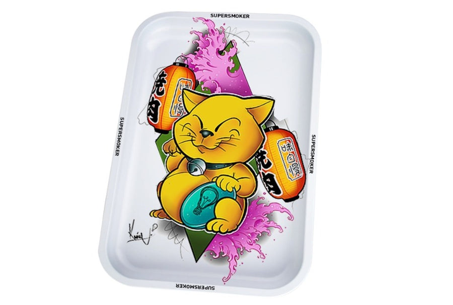 Vassoio Super Smoker Lucky Cat XL