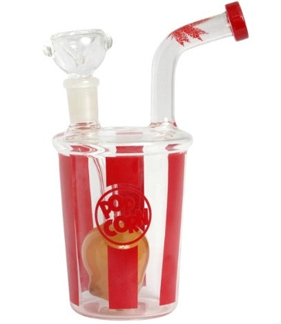Popcorn Glass Bong – 17cm