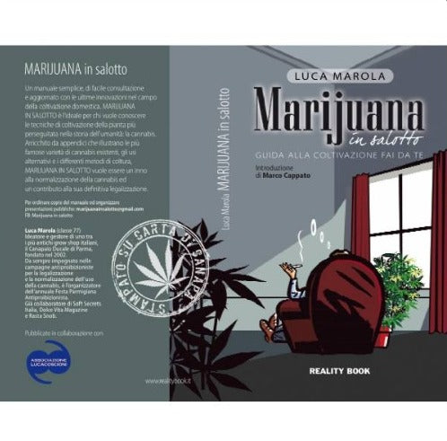Libro Marijuana in Salotto di L. Marola