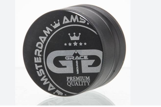 GRACE GLASS AMSTERDAM GRINDER IN METALLO 4 PARTI