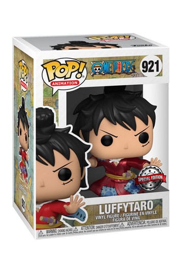 One Piece POP! Television Vinyl Figure Luffy in Kimono 9 cm Metallic Special Edition