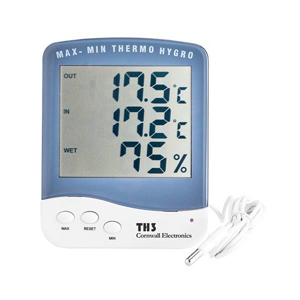 Termoigrometro Digitale LCD con Sonda Digitale LCD con Sonda