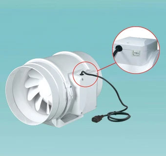 Vents - Apiratore TT Bipotenza con Interruttore Cablato
